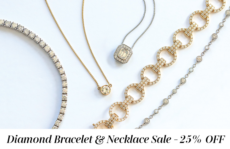 Diamond Bracelet & Necklace Sale