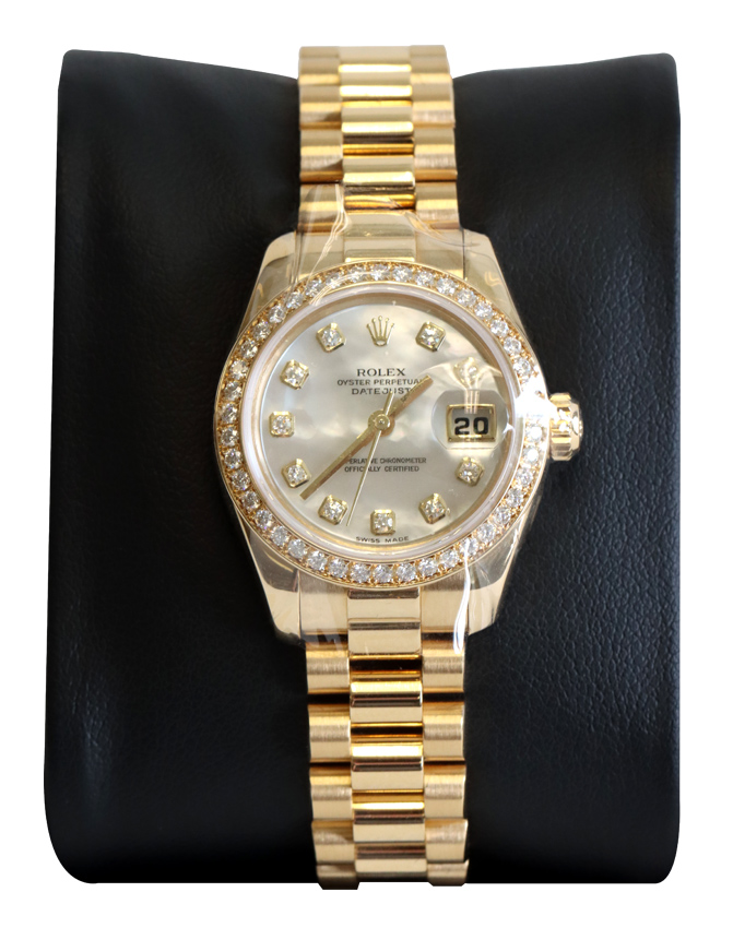 Bentley Diamond - ROLEX LADY DATEJUST PRESIDENT 179138