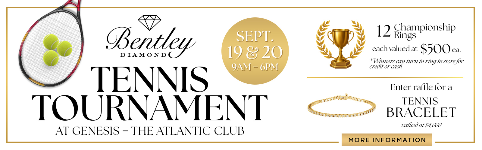 Bentley Diamond Tennis Tournament - Genesis/Atlantic Club