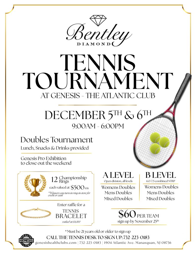 Bentley Diamond Tennis Tournament - Genesis/Atlantic Club